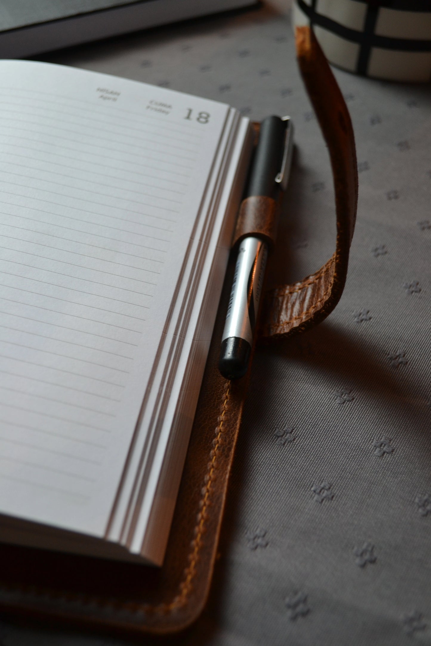 Hakiki deri a5 defter kılıfı