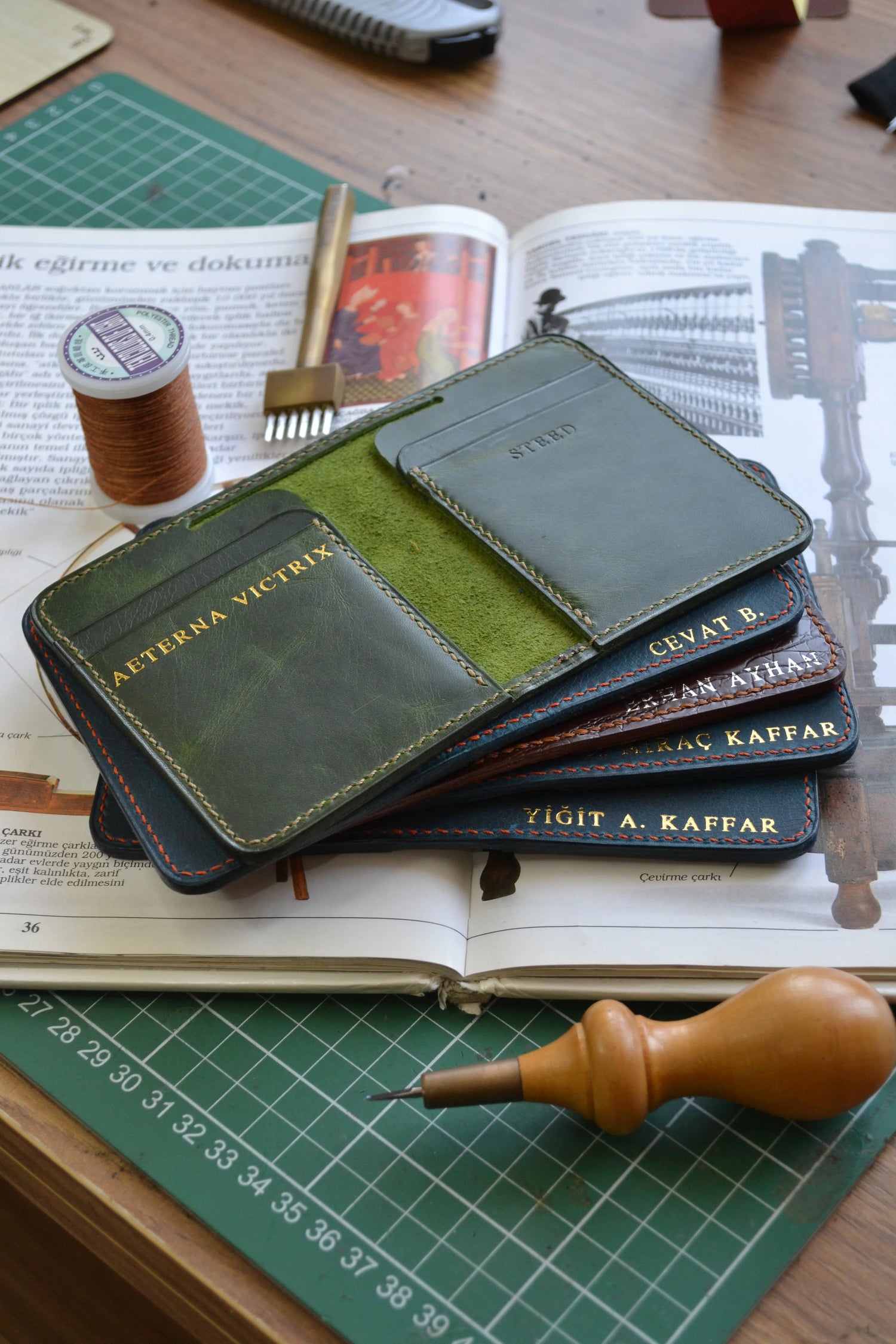 Cüzdan / Kartlık - Steed Leather Goods