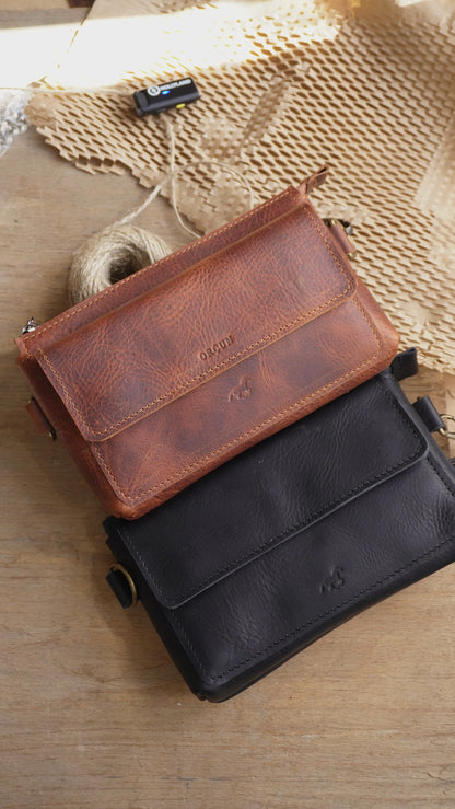 KİSO DERİ EL & OMUZ ÇANTASI